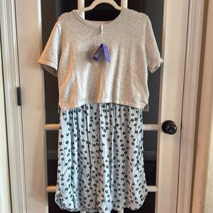 MATERNITY- Seraphine sweater dress that doubles to tank dress